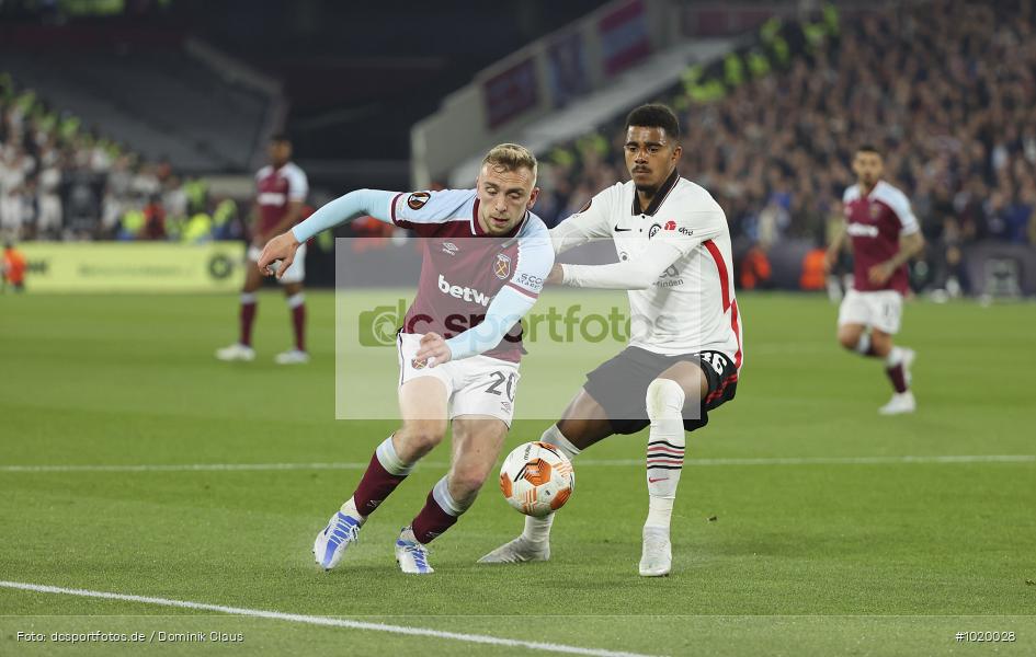Eintracht Frankfurt, West Ham United, Europa League, UEFA, Voetball, Sport, Le Football, Germany, Futbol, Fotball, Fussball, Deutschland, DFL, DFB, Calcio, 2021/22, Saison 2021/2021 - Bild-ID: 1020028