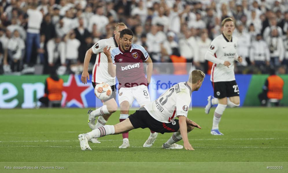 Eintracht Frankfurt, West Ham United, Europa League, UEFA, Voetball, Sport, Le Football, Germany, Futbol, Fotball, Fussball, Deutschland, DFL, DFB, Calcio, 2021/22, Saison 2021/2021 - Bild-ID: 1020033