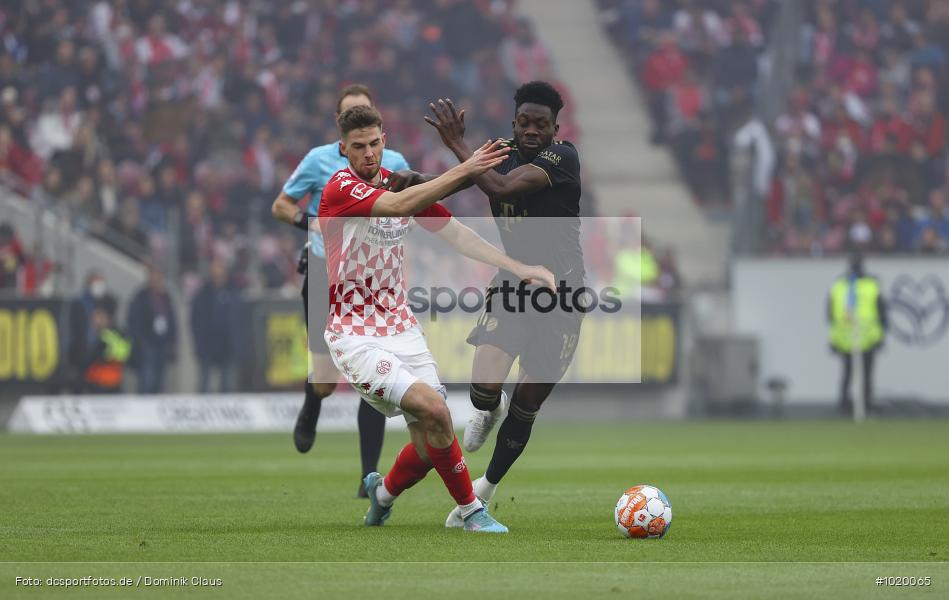 FC Bayern München, 1. FSV Mainz 05, Liga, Bundesliga, Voetball, Sport, Le Football, Germany, Futbol, Fotball, Fussball, Deutschland, DFL, DFB, Calcio, 2021/22, Saison 2021/2021 - Bild-ID: 1020065
