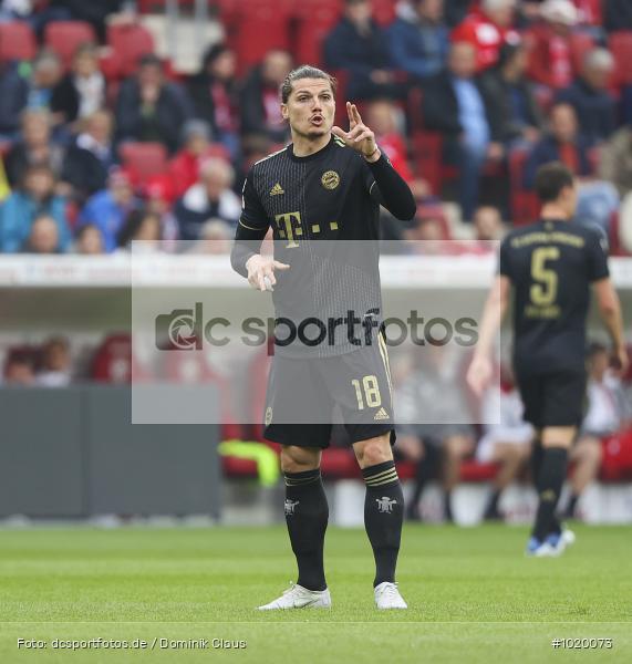 FC Bayern München, 1. FSV Mainz 05, Liga, Bundesliga, Voetball, Sport, Le Football, Germany, Futbol, Fotball, Fussball, Deutschland, DFL, DFB, Calcio, 2021/22, Saison 2021/2021 - Bild-ID: 1020073