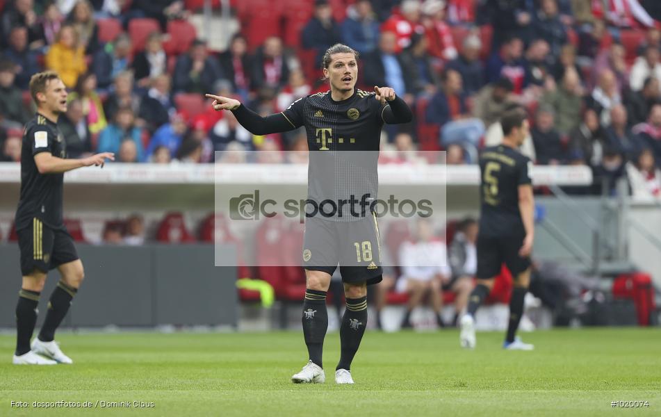 FC Bayern München, 1. FSV Mainz 05, Liga, Bundesliga, Voetball, Sport, Le Football, Germany, Futbol, Fotball, Fussball, Deutschland, DFL, DFB, Calcio, 2021/22, Saison 2021/2021 - Bild-ID: 1020074