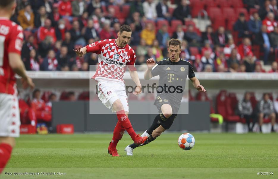 FC Bayern München, 1. FSV Mainz 05, Liga, Bundesliga, Voetball, Sport, Le Football, Germany, Futbol, Fotball, Fussball, Deutschland, DFL, DFB, Calcio, 2021/22, Saison 2021/2021 - Bild-ID: 1020079
