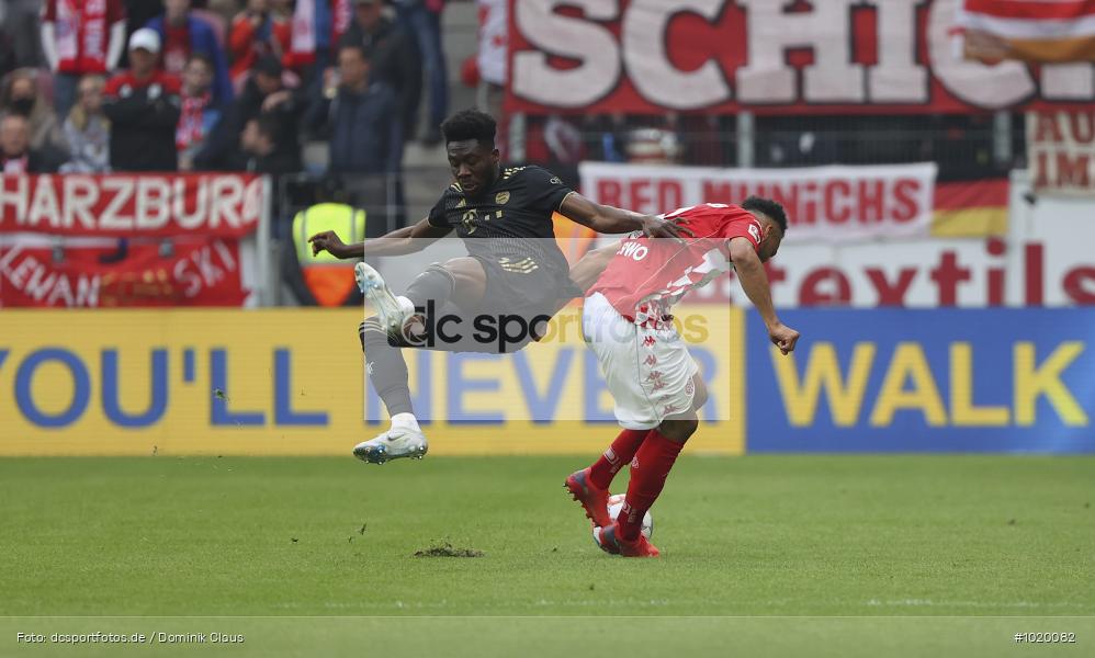 FC Bayern München, 1. FSV Mainz 05, Liga, Bundesliga, Voetball, Sport, Le Football, Germany, Futbol, Fotball, Fussball, Deutschland, DFL, DFB, Calcio, 2021/22, Saison 2021/2021 - Bild-ID: 1020082