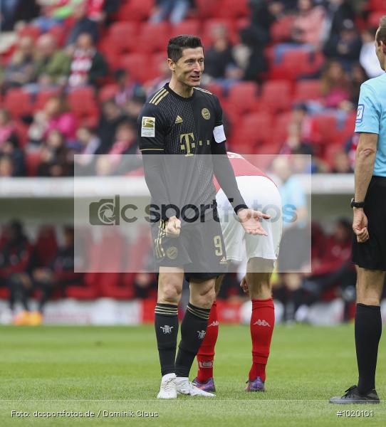 FC Bayern München, 1. FSV Mainz 05, Liga, Bundesliga, Voetball, Sport, Le Football, Germany, Futbol, Fotball, Fussball, Deutschland, DFL, DFB, Calcio, 2021/22, Saison 2021/2021 - Bild-ID: 1020101