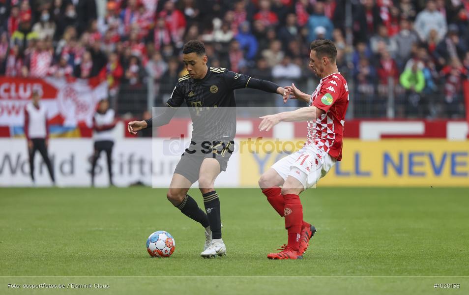 FC Bayern München, 1. FSV Mainz 05, Liga, Bundesliga, Voetball, Sport, Le Football, Germany, Futbol, Fotball, Fussball, Deutschland, DFL, DFB, Calcio, 2021/22, Saison 2021/2021 - Bild-ID: 1020133