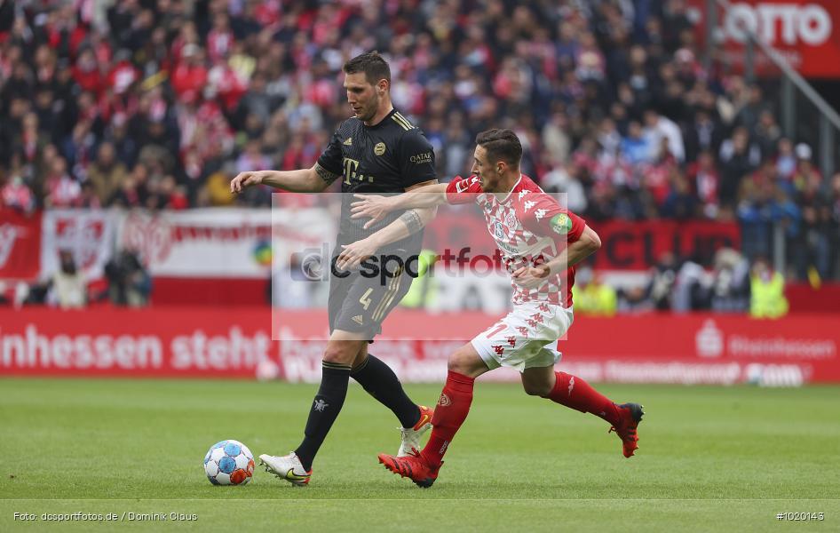 FC Bayern München, 1. FSV Mainz 05, Liga, Bundesliga, Voetball, Sport, Le Football, Germany, Futbol, Fotball, Fussball, Deutschland, DFL, DFB, Calcio, 2021/22, Saison 2021/2021 - Bild-ID: 1020143