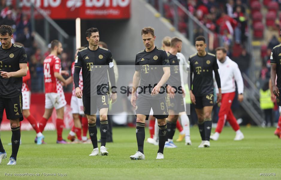 FC Bayern München, 1. FSV Mainz 05, Liga, Bundesliga, Voetball, Sport, Le Football, Germany, Futbol, Fotball, Fussball, Deutschland, DFL, DFB, Calcio, 2021/22, Saison 2021/2021 - Bild-ID: 1020178