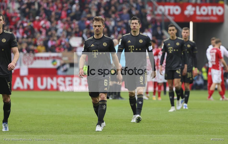 FC Bayern München, 1. FSV Mainz 05, Liga, Bundesliga, Voetball, Sport, Le Football, Germany, Futbol, Fotball, Fussball, Deutschland, DFL, DFB, Calcio, 2021/22, Saison 2021/2021 - Bild-ID: 1020180