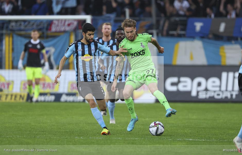 MSV Duisburg, SV Waldhof Mannheim, Liga, 3. Liga, Voetball, Sport, Le Football, Germany, Futbol, Fotball, Fussball, Deutschland, DFL, DFB, Calcio, 2021/22, Saison 2021/2021 - Bild-ID: 1020455