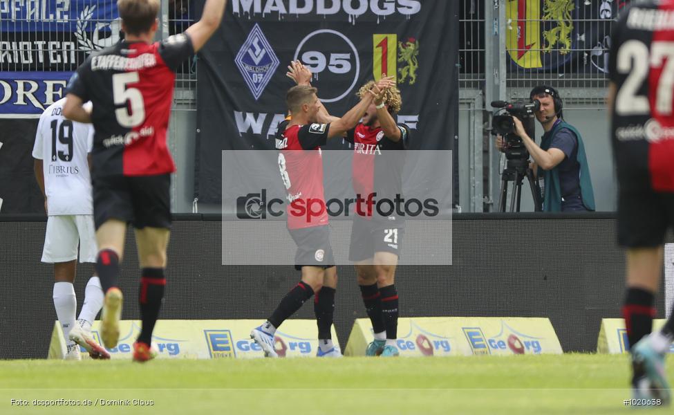 SV Waldhof Mannheim, SV Wehen Wiesbaden, Liga, 3. Liga, Voetball, Sport, Le Football, Germany, Futbol, Fotball, Fussball, Deutschland, DFL, DFB, Calcio, 2021/22, Saison 2021/2021 - Bild-ID: 1020638