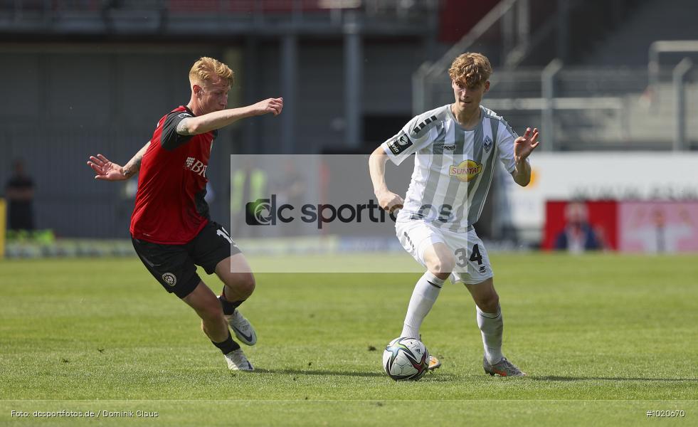 SV Waldhof Mannheim, SV Wehen Wiesbaden, Liga, 3. Liga, Voetball, Sport, Le Football, Germany, Futbol, Fotball, Fussball, Deutschland, DFL, DFB, Calcio, 2021/22, Saison 2021/2021 - Bild-ID: 1020670