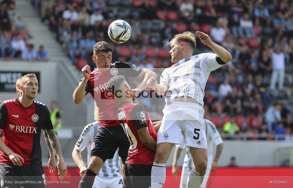 SV Waldhof Mannheim, SV Wehen Wiesbaden, Liga, 3. Liga, Voetball, Sport, Le Football, Germany, Futbol, Fotball, Fussball, Deutschland, DFL, DFB, Calcio, 2021/22, Saison 2021/2021 - Bild-ID: 1020682