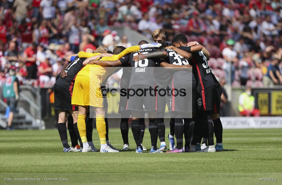 Eintracht Frankfurt, 1. FSV Mainz 05, Liga, Bundesliga, Voetball, Sport, Le Football, Germany, Futbol, Fotball, Fussball, Deutschland, DFL, DFB, Calcio, 2021/22, Saison 2021/2021 - Bild-ID: 1020752