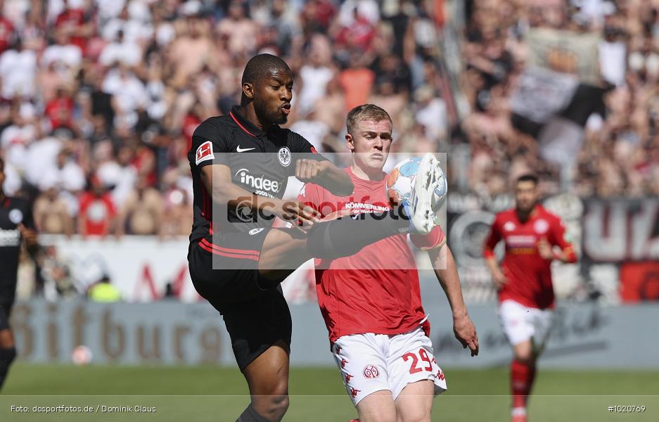 Eintracht Frankfurt, 1. FSV Mainz 05, Liga, Bundesliga, Voetball, Sport, Le Football, Germany, Futbol, Fotball, Fussball, Deutschland, DFL, DFB, Calcio, 2021/22, Saison 2021/2021 - Bild-ID: 1020769