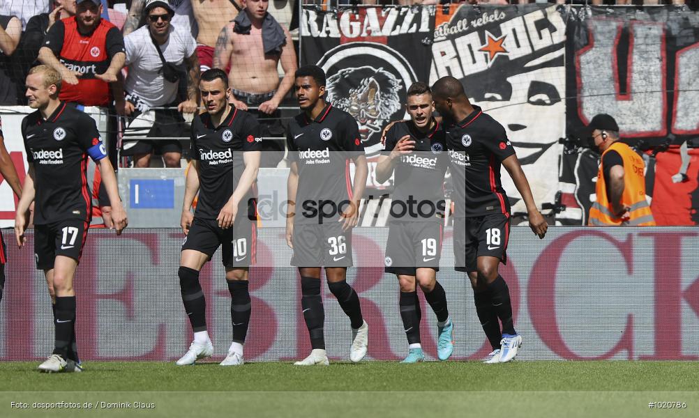 Eintracht Frankfurt, 1. FSV Mainz 05, Liga, Bundesliga, Voetball, Sport, Le Football, Germany, Futbol, Fotball, Fussball, Deutschland, DFL, DFB, Calcio, 2021/22, Saison 2021/2021 - Bild-ID: 1020786