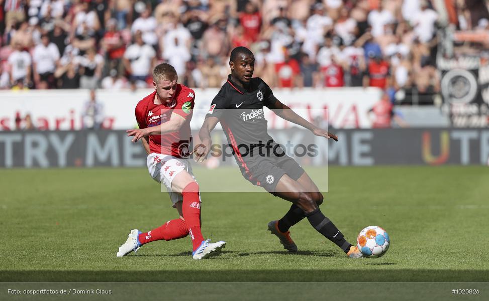 Eintracht Frankfurt, 1. FSV Mainz 05, Liga, Bundesliga, Voetball, Sport, Le Football, Germany, Futbol, Fotball, Fussball, Deutschland, DFL, DFB, Calcio, 2021/22, Saison 2021/2021 - Bild-ID: 1020826