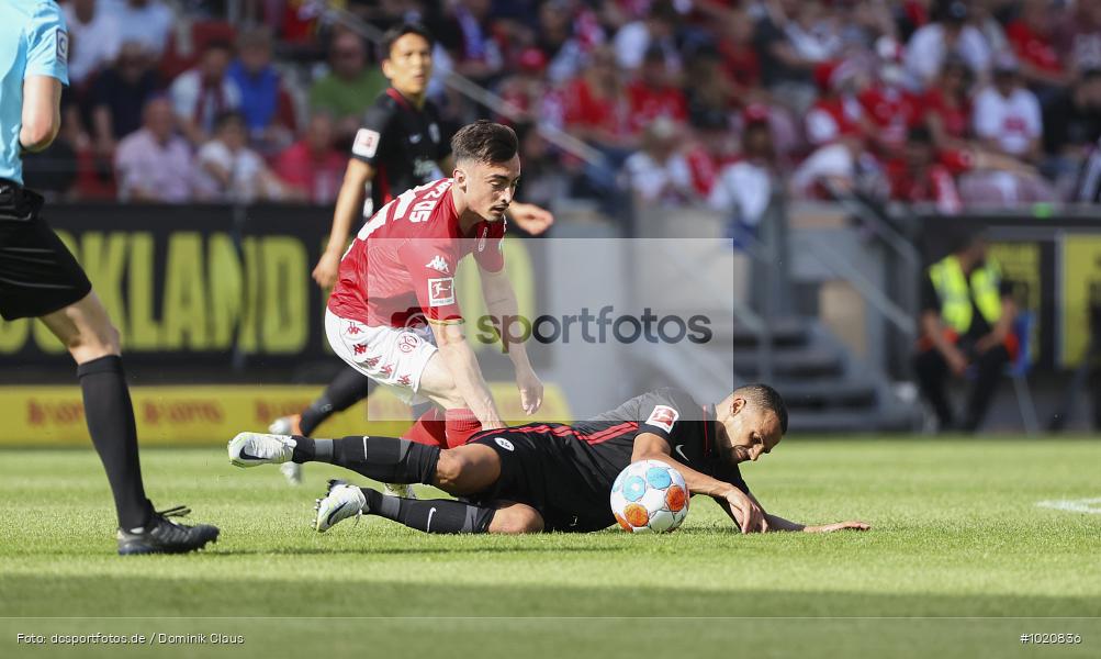 Eintracht Frankfurt, 1. FSV Mainz 05, Liga, Bundesliga, Voetball, Sport, Le Football, Germany, Futbol, Fotball, Fussball, Deutschland, DFL, DFB, Calcio, 2021/22, Saison 2021/2021 - Bild-ID: 1020836