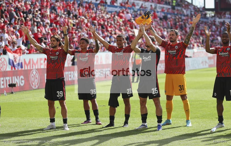 Eintracht Frankfurt, 1. FSV Mainz 05, Liga, Bundesliga, Voetball, Sport, Le Football, Germany, Futbol, Fotball, Fussball, Deutschland, DFL, DFB, Calcio, 2021/22, Saison 2021/2021 - Bild-ID: 1020856