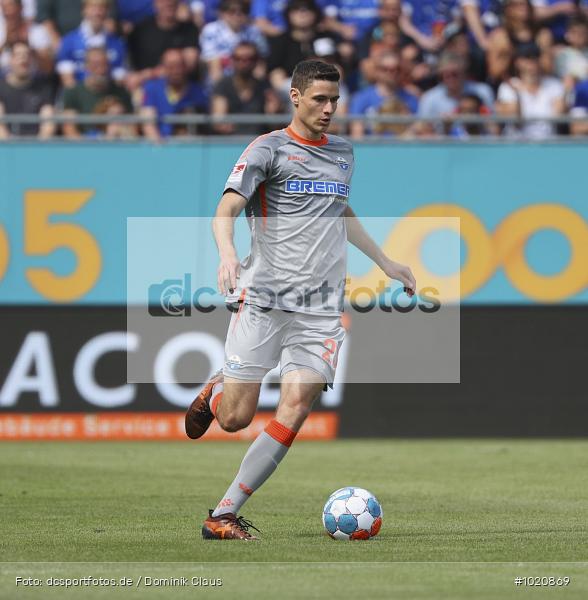 SC Paderborn, SV Darmstadt 98, 2. Bundesliga, 2. Liga, Voetball, Sport, Le Football, Germany, Futbol, Fotball, Fussball, Deutschland, DFL, DFB, Calcio, 2021/22, Saison 2021/2022 - Bild-ID: 1020869