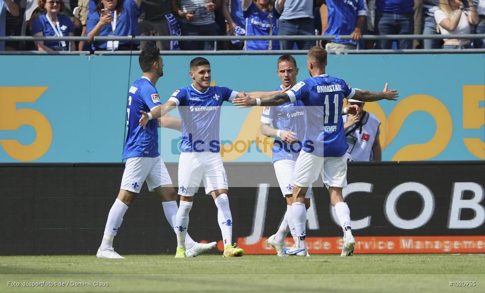 SC Paderborn, SV Darmstadt 98, 2. Bundesliga, 2. Liga, Voetball, Sport, Le Football, Germany, Futbol, Fotball, Fussball, Deutschland, DFL, DFB, Calcio, 2021/22, Saison 2021/2022 - Bild-ID: 1020935