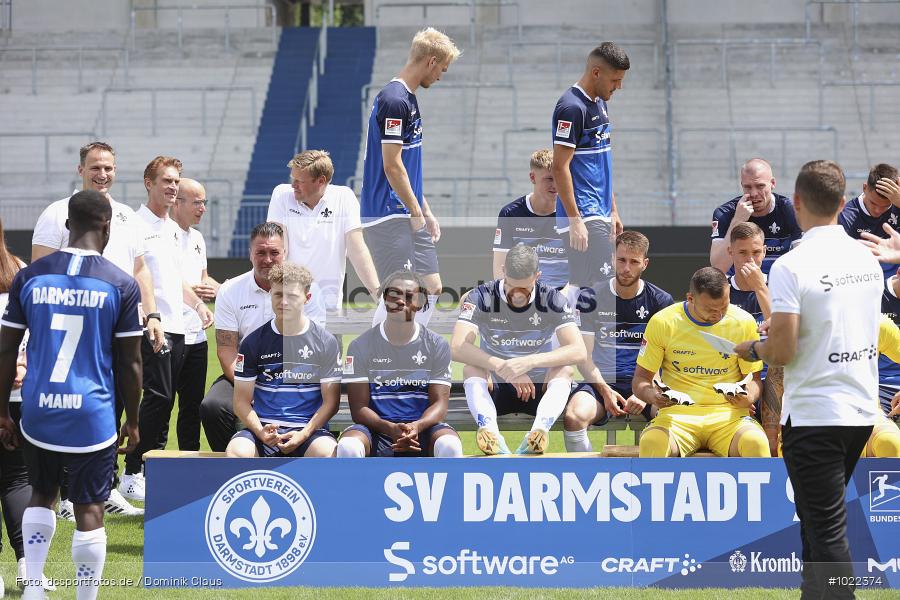 SV Darmstadt 98, 2. Liga, 2. Bundesliga, Voetball, Sport, Le Football, Germany, Futbol, Fussball, Fotball, Deutschland, 2022/23, Saison 2022/2023, GER, Fußball, Pressetermin, Präsentation, Vorstellung, Kader - Bild-ID: 1022374