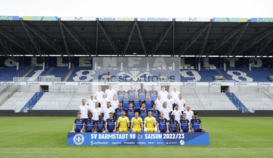 SV Darmstadt 98, 2. Liga, 2. Bundesliga, Voetball, Sport, Le Football, Germany, Futbol, Fussball, Fotball, Deutschland, 2022/23, Saison 2022/2023, GER, Fußball, Pressetermin, Präsentation, Vorstellung, Kader - Bild-ID: 1022387 SV Darmstadt 98, 2. Liga, 2. Bundesliga, Voetball, Sport, Le Football, Germany, Futbol, Fussball, Fotball, Deutschland, 2022/23, Saison 2022/2023, GER, Fußball, Pressetermin, Präsentation, Vorstellung, Kader - Bild-ID: 1022387