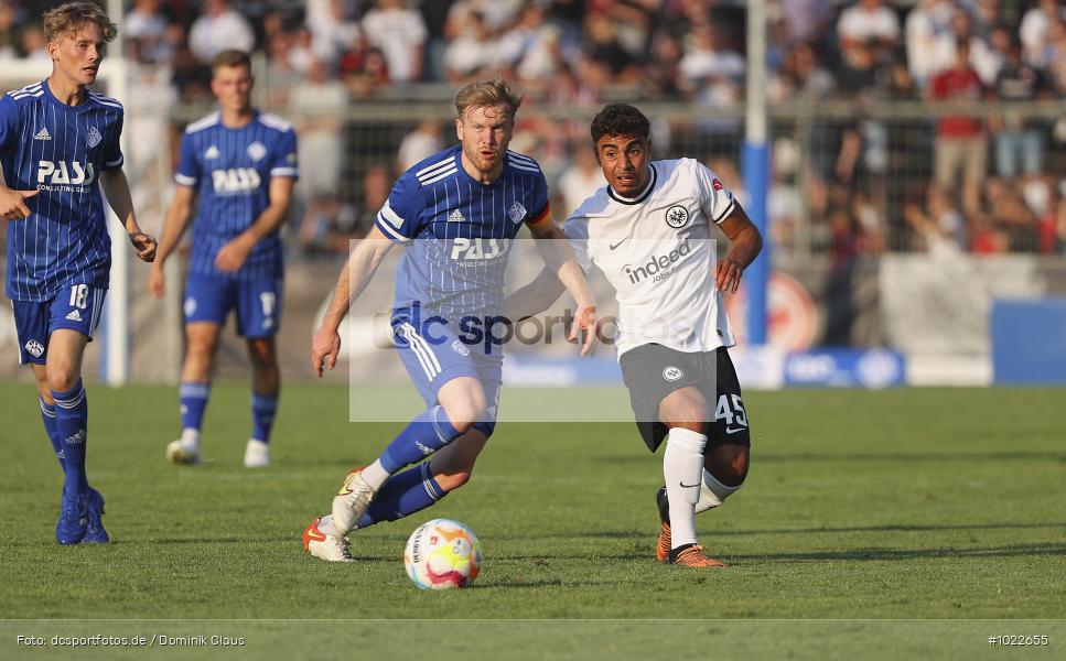 Eintracht Frankfurt, SV Viktoria Aschaffenburg, Testspiel, Voetball, Sport, Le Football, Germany, Futbol, Fotball, Fussball, Deutschland, DFL, DFB, Calcio, 2022/23, Saison 2022/2023 - Bild-ID: 1022655 Eintracht Frankfurt, SV Viktoria Aschaffenburg, Testspiel, Voetball, Sport, Le Football, Germany, Futbol, Fotball, Fussball, Deutschland, DFL, DFB, Calcio, 2022/23, Saison 2022/2023 - Bild-ID: 1022655