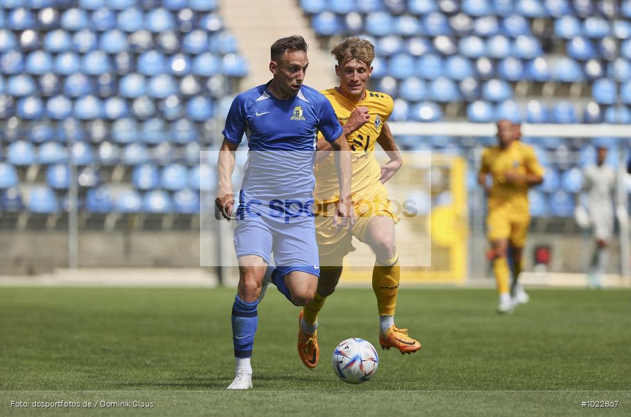 Eintracht Trier, SV Waldhof Mannheim, Testspiel, Liga, 3. Liga, Voetball, Sport, Le Football, Germany, Futbol, Fotball, Fussball, Deutschland, DFL, DFB, Calcio, 2022/23, Saison 2022/2023 - Bild-ID: 1022867 Eintracht Trier, SV Waldhof Mannheim, Testspiel, Liga, 3. Liga, Voetball, Sport, Le Football, Germany, Futbol, Fotball, Fussball, Deutschland, DFL, DFB, Calcio, 2022/23, Saison 2022/2023 - Bild-ID: 1022867