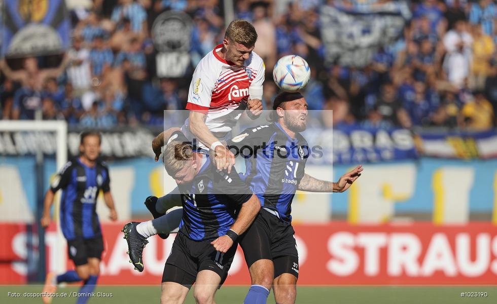 Holstein Kiel, SV Waldhof Mannheim, Pokal, DFB-Pokal, Voetball, Sport, Le Football, Germany, Futbol, Fotball, Fussball, Deutschland, DFL, DFB, Calcio, 2022/23, Saison 2022/2023 - Bild-ID: 1023190 Holstein Kiel, SV Waldhof Mannheim, Pokal, DFB-Pokal, Voetball, Sport, Le Football, Germany, Futbol, Fotball, Fussball, Deutschland, DFL, DFB, Calcio, 2022/23, Saison 2022/2023 - Bild-ID: 1023190