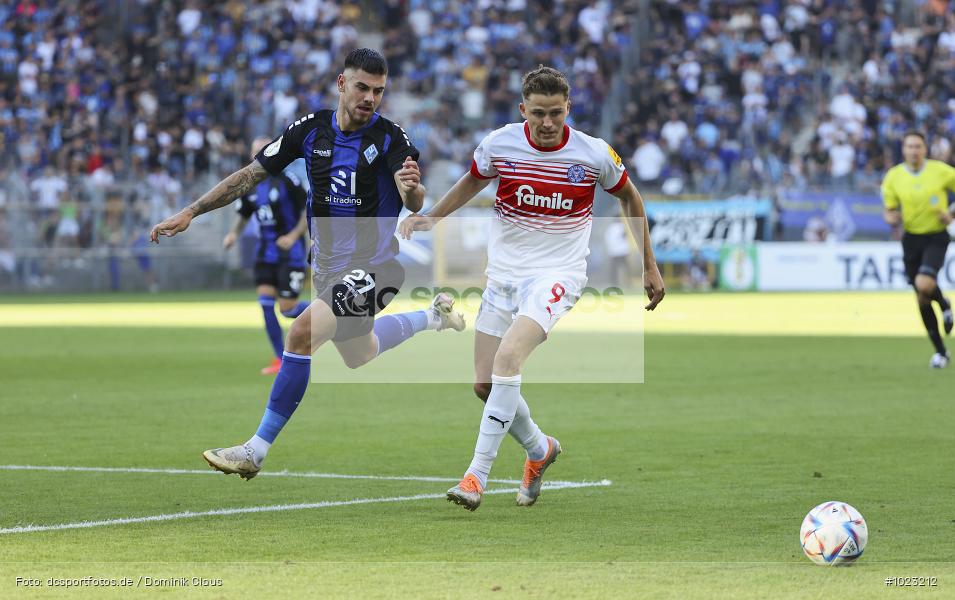 Holstein Kiel, SV Waldhof Mannheim, Pokal, DFB-Pokal, Voetball, Sport, Le Football, Germany, Futbol, Fotball, Fussball, Deutschland, DFL, DFB, Calcio, 2022/23, Saison 2022/2023 - Bild-ID: 1023212 Holstein Kiel, SV Waldhof Mannheim, Pokal, DFB-Pokal, Voetball, Sport, Le Football, Germany, Futbol, Fotball, Fussball, Deutschland, DFL, DFB, Calcio, 2022/23, Saison 2022/2023 - Bild-ID: 1023212
