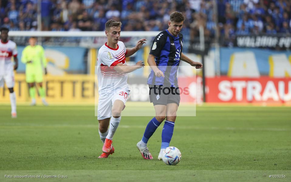 Holstein Kiel, SV Waldhof Mannheim, Pokal, DFB-Pokal, Voetball, Sport, Le Football, Germany, Futbol, Fotball, Fussball, Deutschland, DFL, DFB, Calcio, 2022/23, Saison 2022/2023 - Bild-ID: 1023236 Holstein Kiel, SV Waldhof Mannheim, Pokal, DFB-Pokal, Voetball, Sport, Le Football, Germany, Futbol, Fotball, Fussball, Deutschland, DFL, DFB, Calcio, 2022/23, Saison 2022/2023 - Bild-ID: 1023236