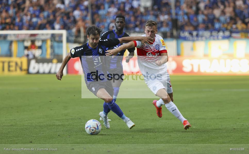 Holstein Kiel, SV Waldhof Mannheim, Pokal, DFB-Pokal, Voetball, Sport, Le Football, Germany, Futbol, Fotball, Fussball, Deutschland, DFL, DFB, Calcio, 2022/23, Saison 2022/2023 - Bild-ID: 1023238 Holstein Kiel, SV Waldhof Mannheim, Pokal, DFB-Pokal, Voetball, Sport, Le Football, Germany, Futbol, Fotball, Fussball, Deutschland, DFL, DFB, Calcio, 2022/23, Saison 2022/2023 - Bild-ID: 1023238
