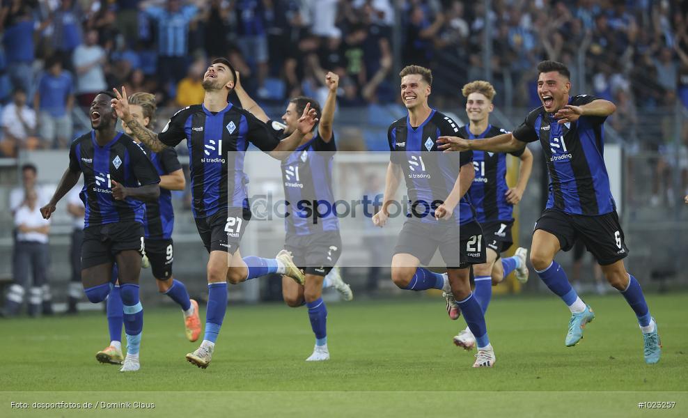Holstein Kiel, SV Waldhof Mannheim, Pokal, DFB-Pokal, Voetball, Sport, Le Football, Germany, Futbol, Fotball, Fussball, Deutschland, DFL, DFB, Calcio, 2022/23, Saison 2022/2023 - Bild-ID: 1023257 Holstein Kiel, SV Waldhof Mannheim, Pokal, DFB-Pokal, Voetball, Sport, Le Football, Germany, Futbol, Fotball, Fussball, Deutschland, DFL, DFB, Calcio, 2022/23, Saison 2022/2023 - Bild-ID: 1023257