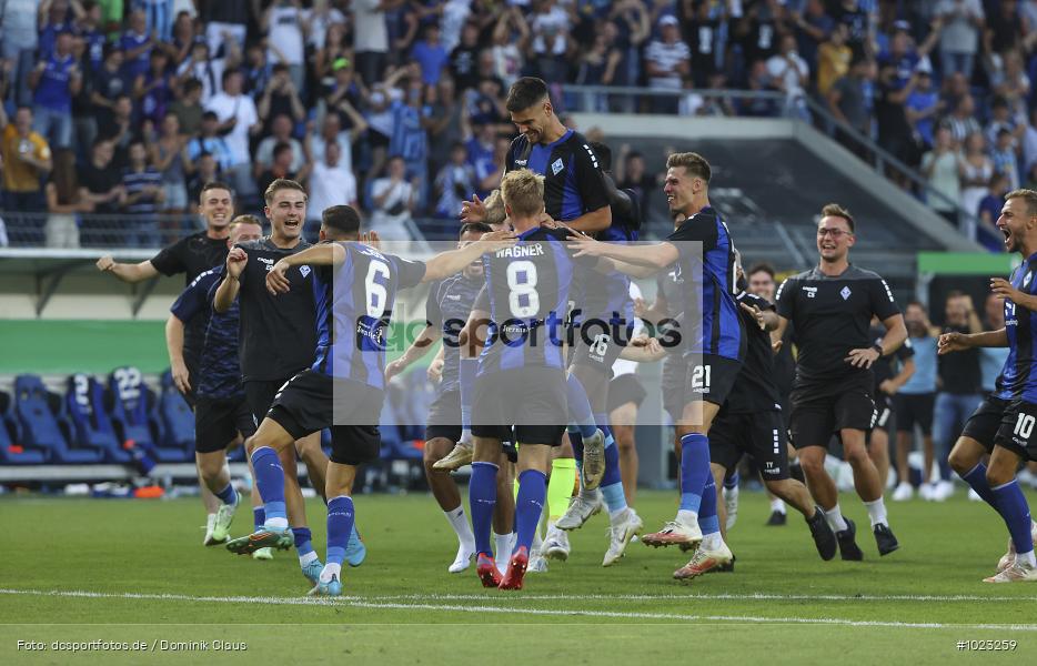 Holstein Kiel, SV Waldhof Mannheim, Pokal, DFB-Pokal, Voetball, Sport, Le Football, Germany, Futbol, Fotball, Fussball, Deutschland, DFL, DFB, Calcio, 2022/23, Saison 2022/2023 - Bild-ID: 1023259 Holstein Kiel, SV Waldhof Mannheim, Pokal, DFB-Pokal, Voetball, Sport, Le Football, Germany, Futbol, Fotball, Fussball, Deutschland, DFL, DFB, Calcio, 2022/23, Saison 2022/2023 - Bild-ID: 1023259