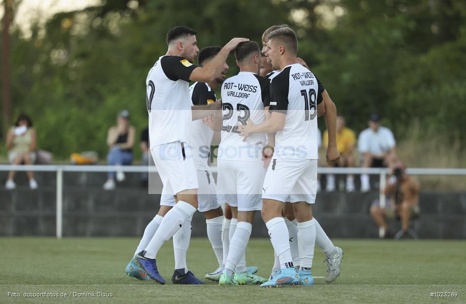 SV Unter-Flockenbach, SV Rot-Weiß Walldorf, Hessenliga, Voetball, Sport, Le Football, Germany, Futbol, Fotball, Fussball, Deutschland, DFL, DFB, Calcio, 2022/23, Saison 2022/2023 - Bild-ID: 1023289 SV Unter-Flockenbach, SV Rot-Weiß Walldorf, Hessenliga, Voetball, Sport, Le Football, Germany, Futbol, Fotball, Fussball, Deutschland, DFL, DFB, Calcio, 2022/23, Saison 2022/2023 - Bild-ID: 1023289
