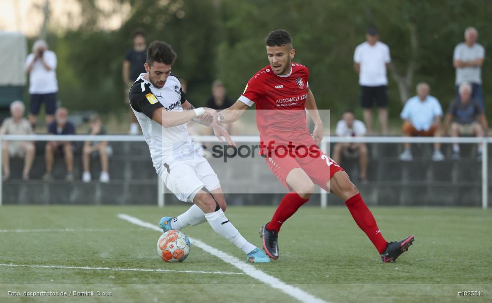 SV Unter-Flockenbach, SV Rot-Weiß Walldorf, Hessenliga, Voetball, Sport, Le Football, Germany, Futbol, Fotball, Fussball, Deutschland, DFL, DFB, Calcio, 2022/23, Saison 2022/2023 - Bild-ID: 1023311 SV Unter-Flockenbach, SV Rot-Weiß Walldorf, Hessenliga, Voetball, Sport, Le Football, Germany, Futbol, Fotball, Fussball, Deutschland, DFL, DFB, Calcio, 2022/23, Saison 2022/2023 - Bild-ID: 1023311