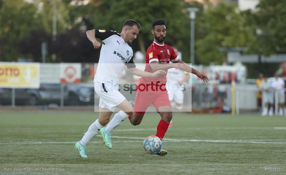 SV Unter-Flockenbach, SV Rot-Weiß Walldorf, Hessenliga, Voetball, Sport, Le Football, Germany, Futbol, Fotball, Fussball, Deutschland, DFL, DFB, Calcio, 2022/23, Saison 2022/2023 - Bild-ID: 1023322 SV Unter-Flockenbach, SV Rot-Weiß Walldorf, Hessenliga, Voetball, Sport, Le Football, Germany, Futbol, Fotball, Fussball, Deutschland, DFL, DFB, Calcio, 2022/23, Saison 2022/2023 - Bild-ID: 1023322