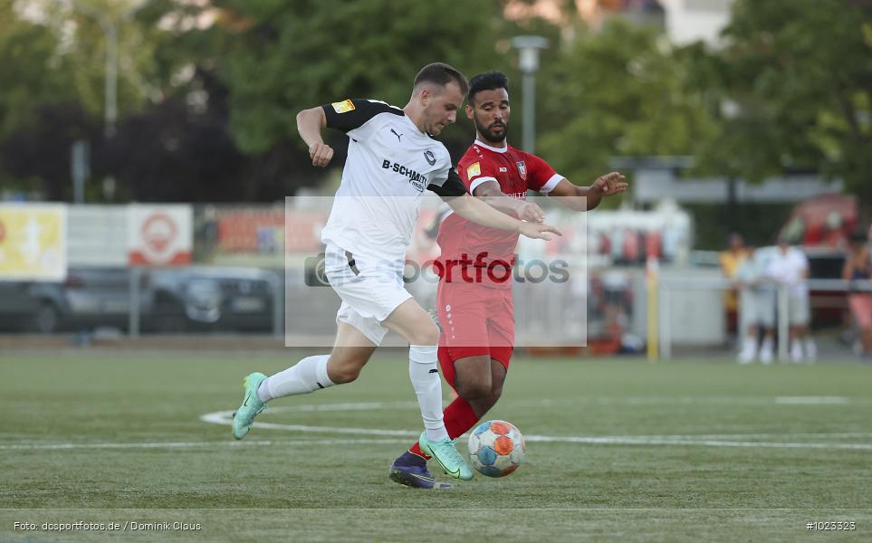 SV Unter-Flockenbach, SV Rot-Weiß Walldorf, Hessenliga, Voetball, Sport, Le Football, Germany, Futbol, Fotball, Fussball, Deutschland, DFL, DFB, Calcio, 2022/23, Saison 2022/2023 - Bild-ID: 1023323