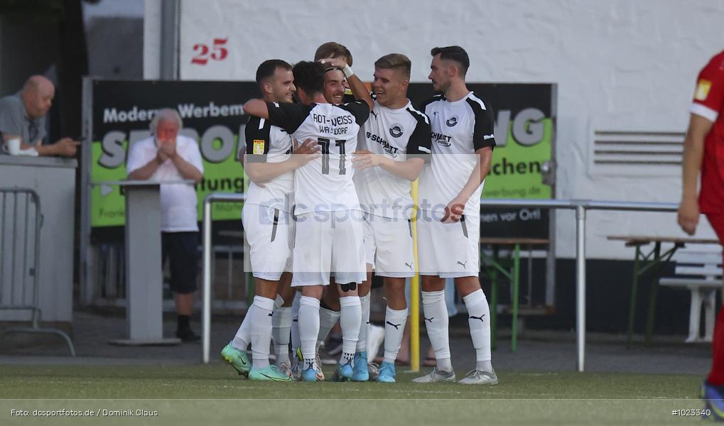 SV Unter-Flockenbach, SV Rot-Weiß Walldorf, Hessenliga, Voetball, Sport, Le Football, Germany, Futbol, Fotball, Fussball, Deutschland, DFL, DFB, Calcio, 2022/23, Saison 2022/2023 - Bild-ID: 1023340 SV Unter-Flockenbach, SV Rot-Weiß Walldorf, Hessenliga, Voetball, Sport, Le Football, Germany, Futbol, Fotball, Fussball, Deutschland, DFL, DFB, Calcio, 2022/23, Saison 2022/2023 - Bild-ID: 1023340