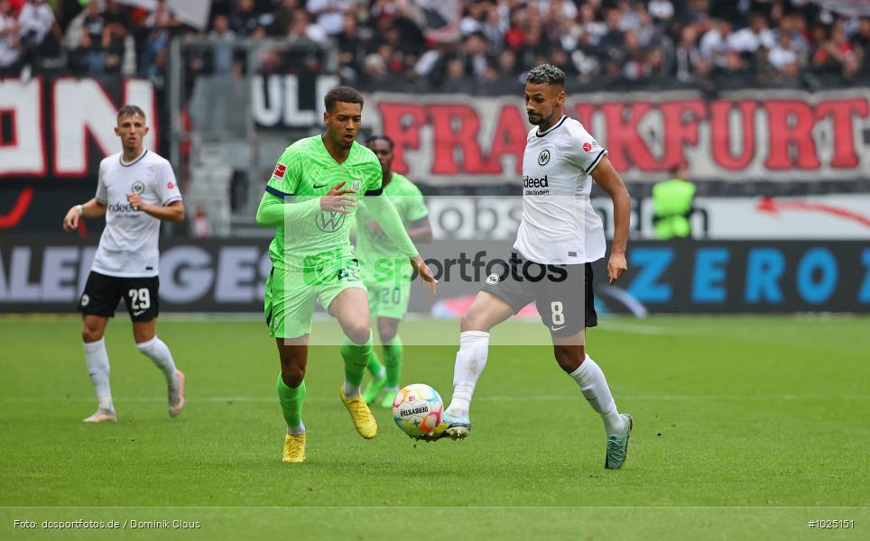 VfL Wolfsburg, Eintracht Frankfurt, 1. Bundesliga, Bundesliga, Voetball, Sport, Le Football, Germany, Futbol, Fotball, Fussball, Deutschland, DFL, DFB, Calcio, 2022/23, Saison 2022/2023 - Bild-ID: 1025151