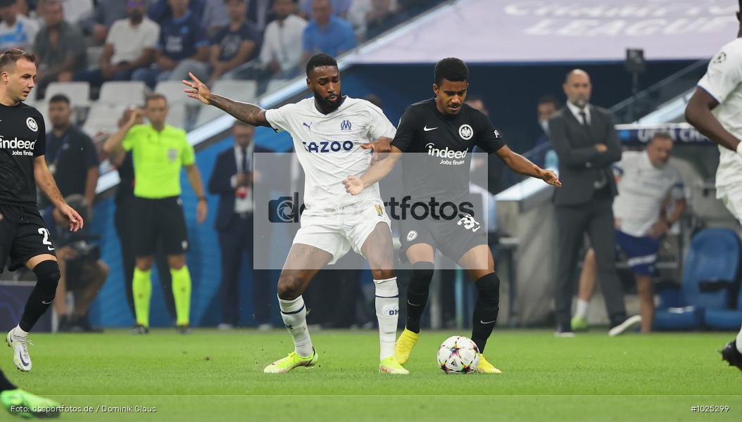 Eintracht Frankfurt, Olympique de Marseille, CL, Champions League, UEFA, Voetball, Sport, Le Football, Germany, Futbol, Fotball, Fussball, Deutschland, DFL, DFB, Calcio, 2022/23, Saison 2022/2023 - Bild-ID: 1025299 Eintracht Frankfurt, Olympique de Marseille, CL, Champions League, UEFA, Voetball, Sport, Le Football, Germany, Futbol, Fotball, Fussball, Deutschland, DFL, DFB, Calcio, 2022/23, Saison 2022/2023 - Bild-ID: 1025299