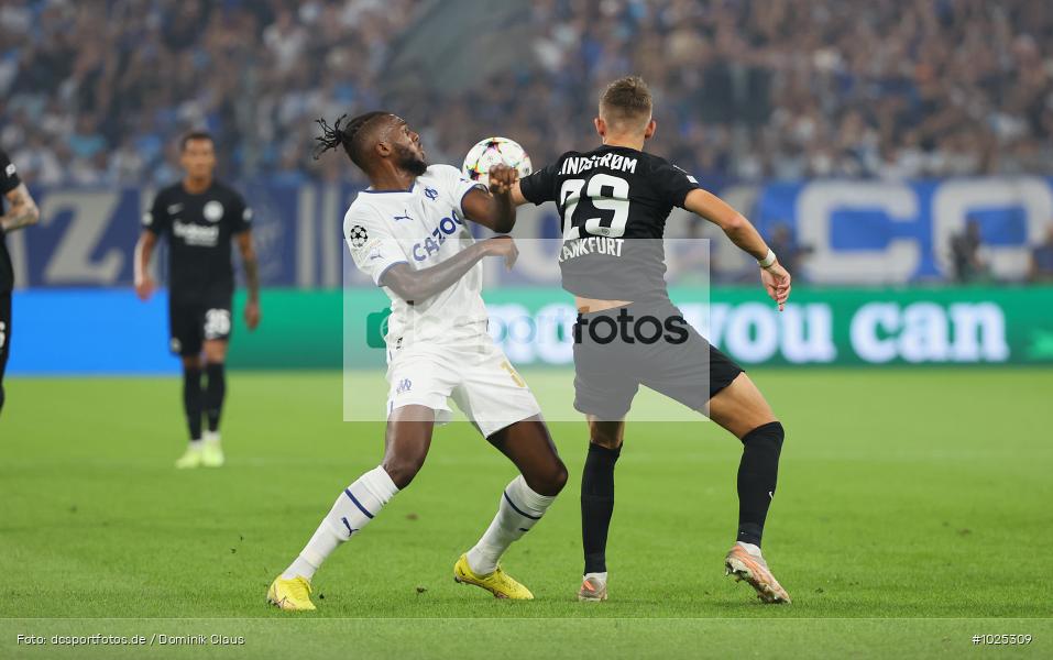Eintracht Frankfurt, Olympique de Marseille, CL, Champions League, UEFA, Voetball, Sport, Le Football, Germany, Futbol, Fotball, Fussball, Deutschland, DFL, DFB, Calcio, 2022/23, Saison 2022/2023 - Bild-ID: 1025309 Eintracht Frankfurt, Olympique de Marseille, CL, Champions League, UEFA, Voetball, Sport, Le Football, Germany, Futbol, Fotball, Fussball, Deutschland, DFL, DFB, Calcio, 2022/23, Saison 2022/2023 - Bild-ID: 1025309