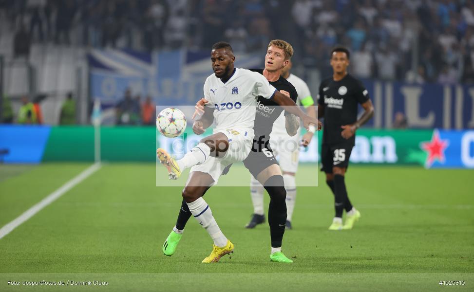 Eintracht Frankfurt, Olympique de Marseille, CL, Champions League, UEFA, Voetball, Sport, Le Football, Germany, Futbol, Fotball, Fussball, Deutschland, DFL, DFB, Calcio, 2022/23, Saison 2022/2023 - Bild-ID: 1025310