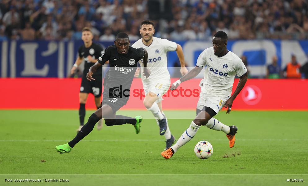 Eintracht Frankfurt, Olympique de Marseille, CL, Champions League, UEFA, Voetball, Sport, Le Football, Germany, Futbol, Fotball, Fussball, Deutschland, DFL, DFB, Calcio, 2022/23, Saison 2022/2023 - Bild-ID: 1025318 Eintracht Frankfurt, Olympique de Marseille, CL, Champions League, UEFA, Voetball, Sport, Le Football, Germany, Futbol, Fotball, Fussball, Deutschland, DFL, DFB, Calcio, 2022/23, Saison 2022/2023 - Bild-ID: 1025318