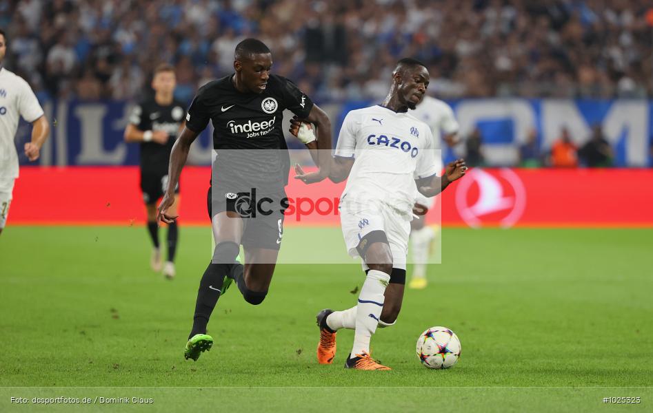 Eintracht Frankfurt, Olympique de Marseille, CL, Champions League, UEFA, Voetball, Sport, Le Football, Germany, Futbol, Fotball, Fussball, Deutschland, DFL, DFB, Calcio, 2022/23, Saison 2022/2023 - Bild-ID: 1025323 Eintracht Frankfurt, Olympique de Marseille, CL, Champions League, UEFA, Voetball, Sport, Le Football, Germany, Futbol, Fotball, Fussball, Deutschland, DFL, DFB, Calcio, 2022/23, Saison 2022/2023 - Bild-ID: 1025323