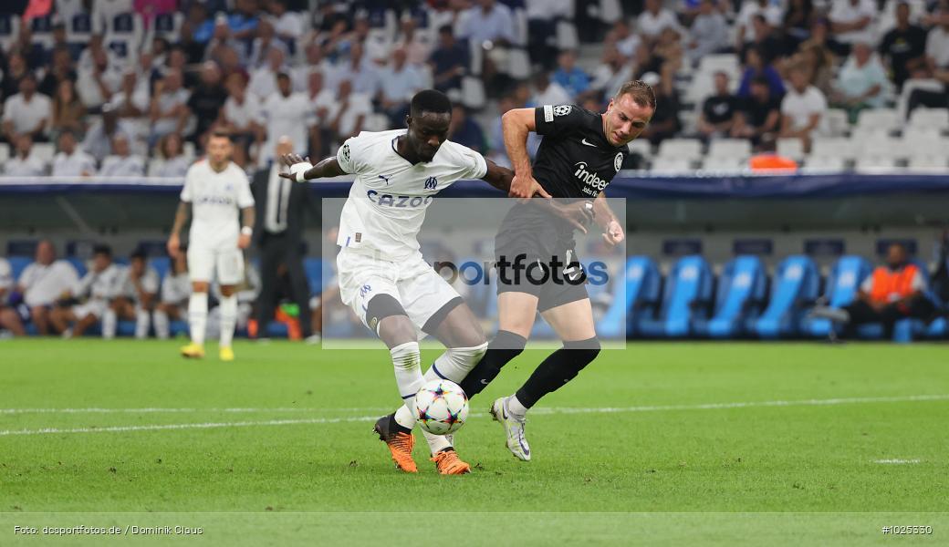 Eintracht Frankfurt, Olympique de Marseille, CL, Champions League, UEFA, Voetball, Sport, Le Football, Germany, Futbol, Fotball, Fussball, Deutschland, DFL, DFB, Calcio, 2022/23, Saison 2022/2023 - Bild-ID: 1025330 Eintracht Frankfurt, Olympique de Marseille, CL, Champions League, UEFA, Voetball, Sport, Le Football, Germany, Futbol, Fotball, Fussball, Deutschland, DFL, DFB, Calcio, 2022/23, Saison 2022/2023 - Bild-ID: 1025330
