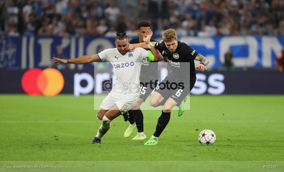 Eintracht Frankfurt, Olympique de Marseille, CL, Champions League, UEFA, Voetball, Sport, Le Football, Germany, Futbol, Fotball, Fussball, Deutschland, DFL, DFB, Calcio, 2022/23, Saison 2022/2023 - Bild-ID: 1025337