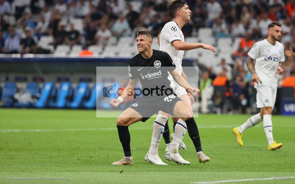 Eintracht Frankfurt, Olympique de Marseille, CL, Champions League, UEFA, Voetball, Sport, Le Football, Germany, Futbol, Fotball, Fussball, Deutschland, DFL, DFB, Calcio, 2022/23, Saison 2022/2023 - Bild-ID: 1025347 Eintracht Frankfurt, Olympique de Marseille, CL, Champions League, UEFA, Voetball, Sport, Le Football, Germany, Futbol, Fotball, Fussball, Deutschland, DFL, DFB, Calcio, 2022/23, Saison 2022/2023 - Bild-ID: 1025347