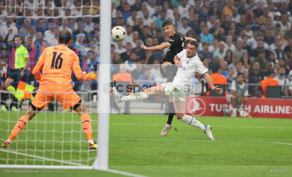 Eintracht Frankfurt, Olympique de Marseille, CL, Champions League, UEFA, Voetball, Sport, Le Football, Germany, Futbol, Fotball, Fussball, Deutschland, DFL, DFB, Calcio, 2022/23, Saison 2022/2023 - Bild-ID: 1025354 Eintracht Frankfurt, Olympique de Marseille, CL, Champions League, UEFA, Voetball, Sport, Le Football, Germany, Futbol, Fotball, Fussball, Deutschland, DFL, DFB, Calcio, 2022/23, Saison 2022/2023 - Bild-ID: 1025354