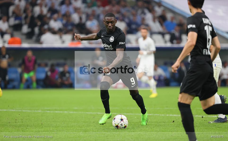 Eintracht Frankfurt, Olympique de Marseille, CL, Champions League, UEFA, Voetball, Sport, Le Football, Germany, Futbol, Fotball, Fussball, Deutschland, DFL, DFB, Calcio, 2022/23, Saison 2022/2023 - Bild-ID: 1025375